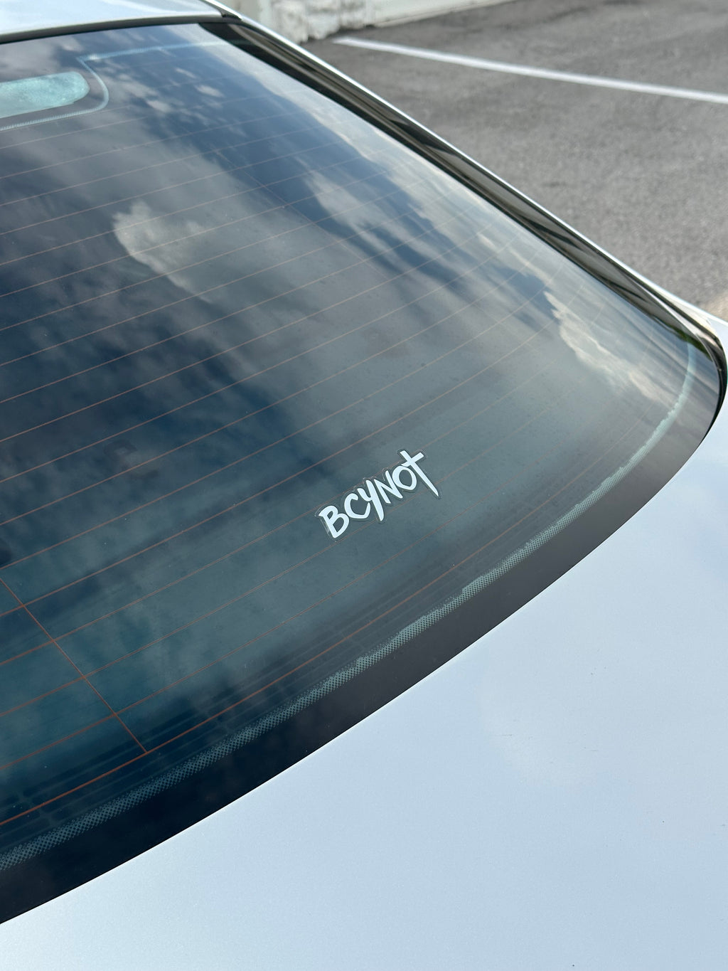 BCYNOT Logo Sticker